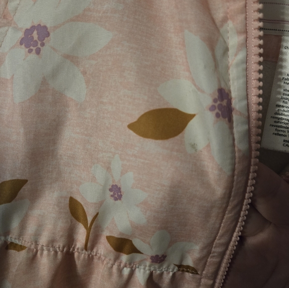 Carter's Girls Pink Winter Coat size 4t - Picture 2 of 5